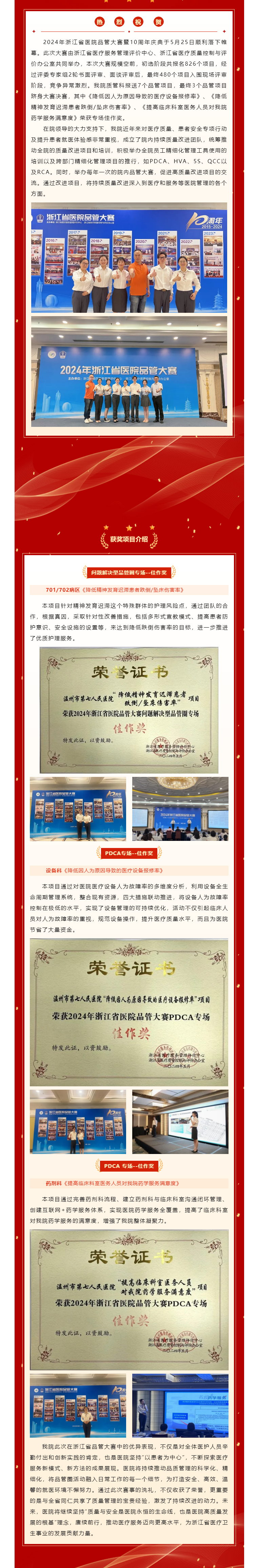 喜报！成人影院
品管项目在浙江省医院品管大赛中获佳绩.png